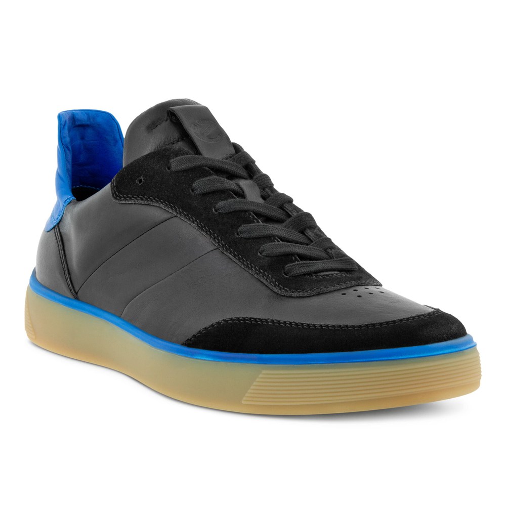 Tenis Hombre - ECCO Street Tray M Laced - Negros - ZBG693420